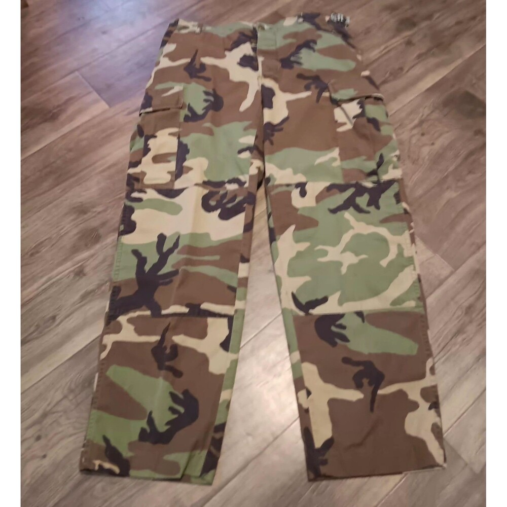 Hunting Army Green Camo Pants Mens Sz 36"×29"